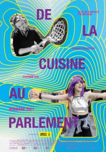 Poster "De la cuisine au parlement - Édition 2021"
