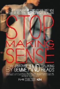 Poster "Stop Making Sense"