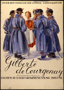 Poster "Gilberte de Courgenay"
