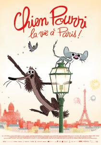 Poster "Chien pourri - la vie à Paris!"