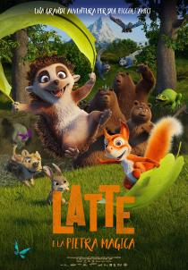 Poster "Latte Igel und der magische Wasserstein"